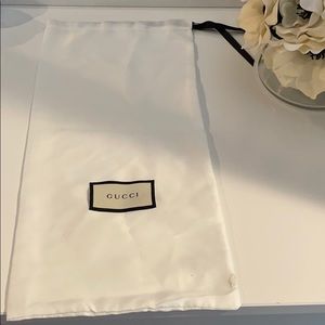 Gucci silk slipper bag